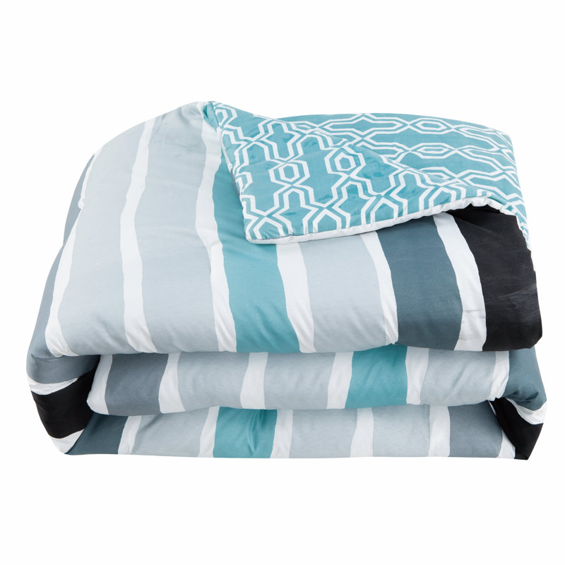 Studio17 Tie Dye Striped Comforter Set & Reviews Wayfair